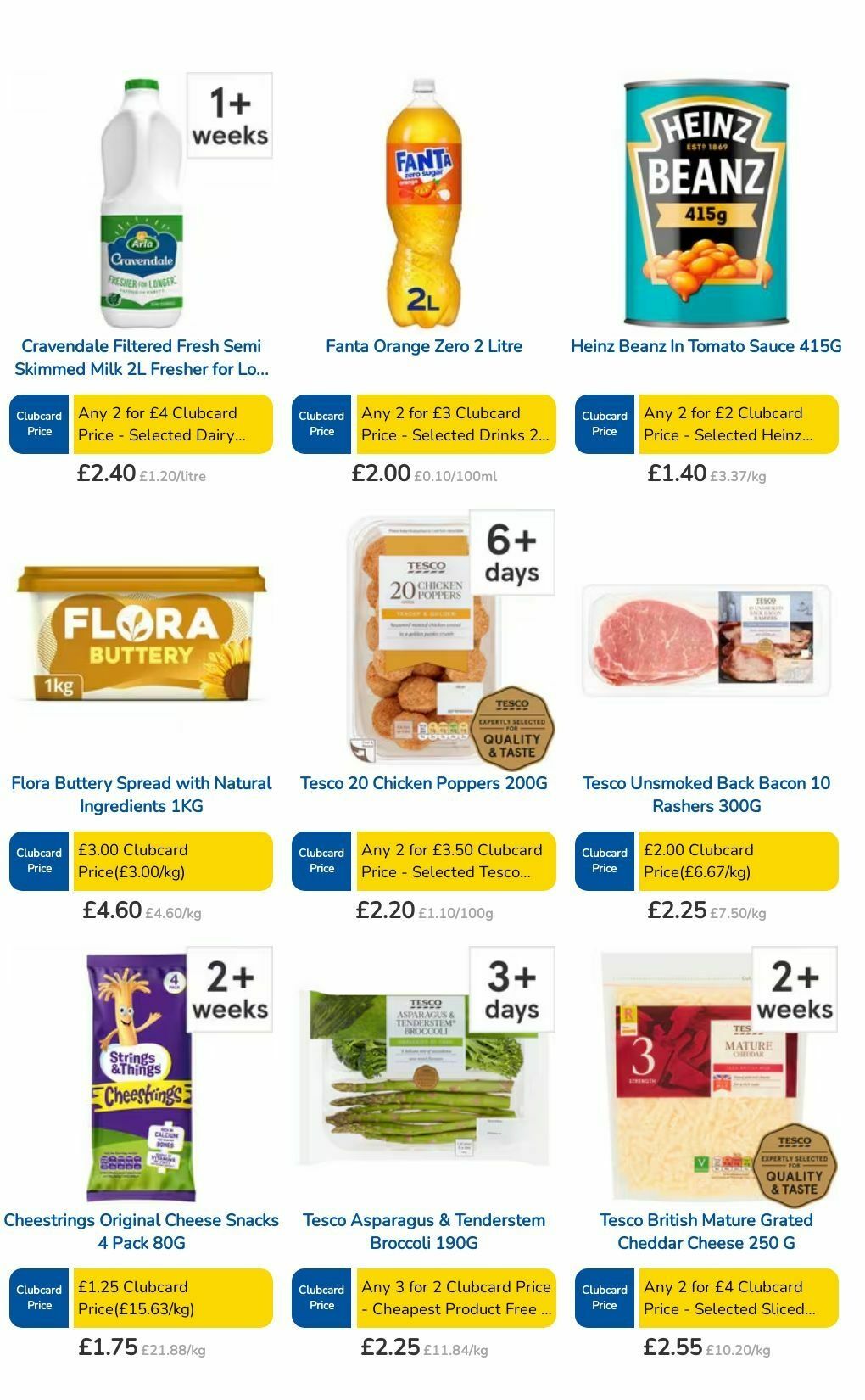 TESCO Offers from 22 August