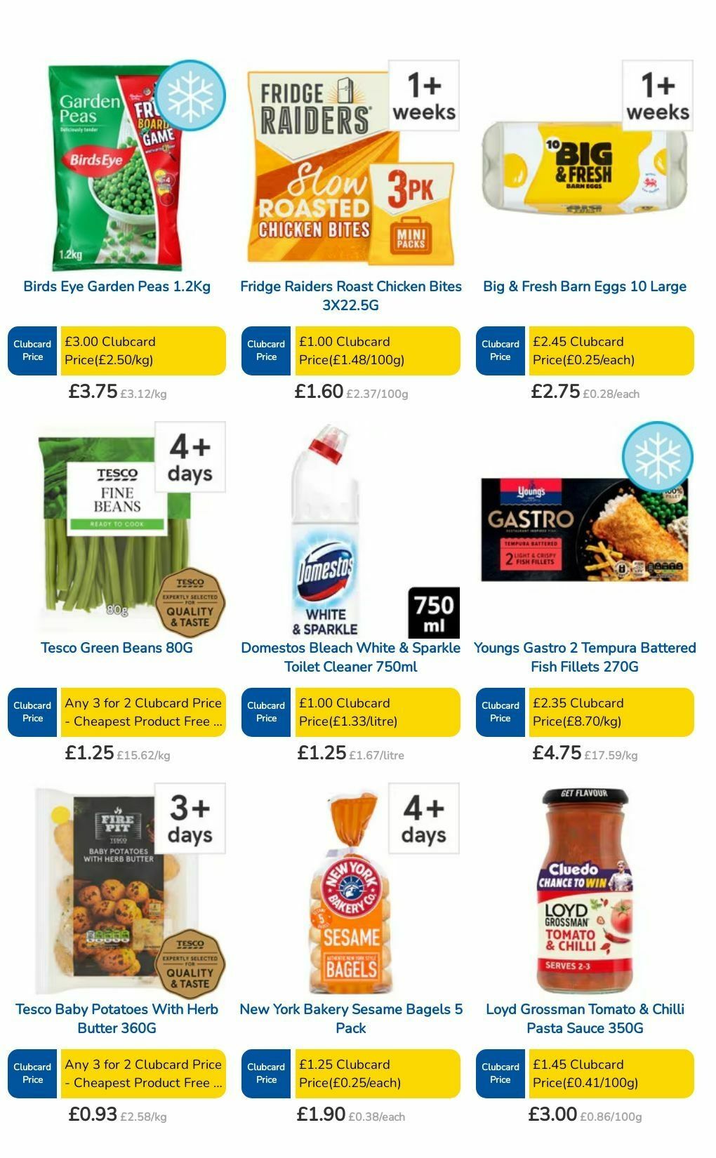 TESCO Offers from 22 August