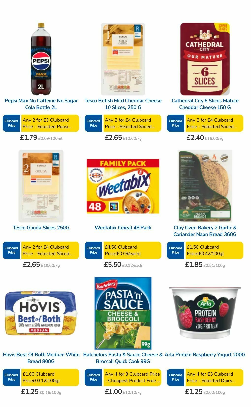 TESCO Offers from 29 August