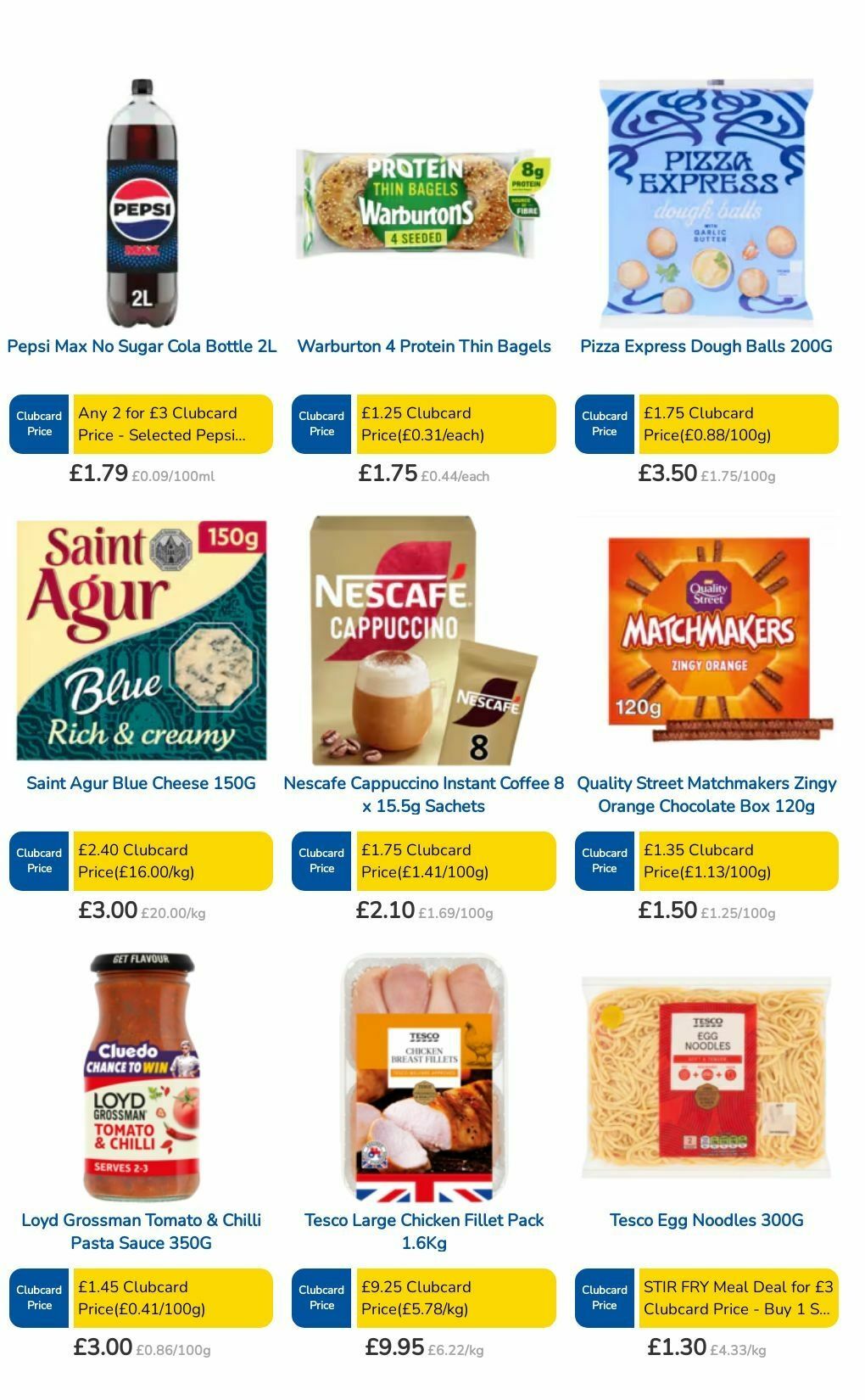 TESCO Offers from 29 August