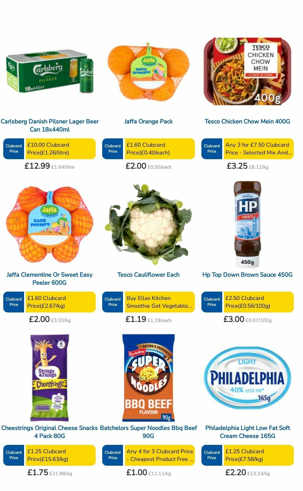 TESCO Offers from 29 August