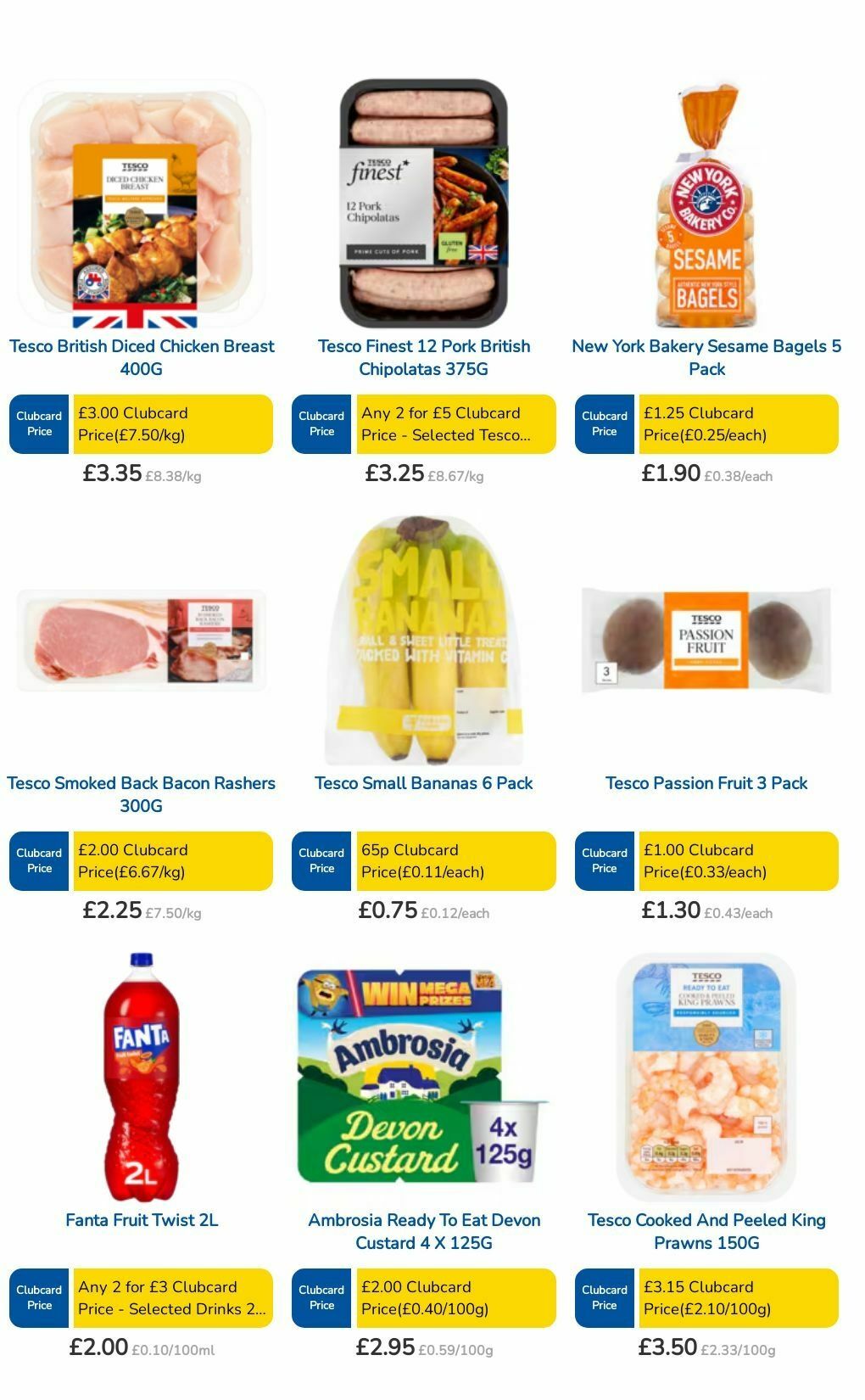 TESCO Offers from 29 August