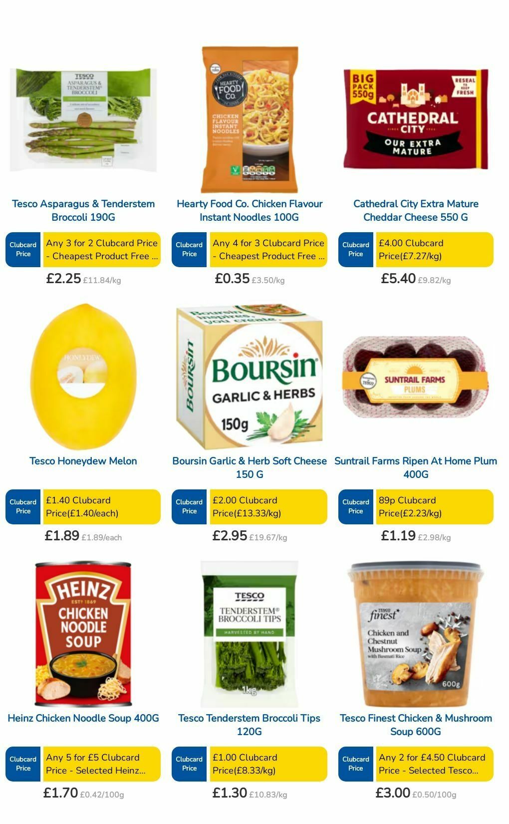 TESCO Offers from 29 August