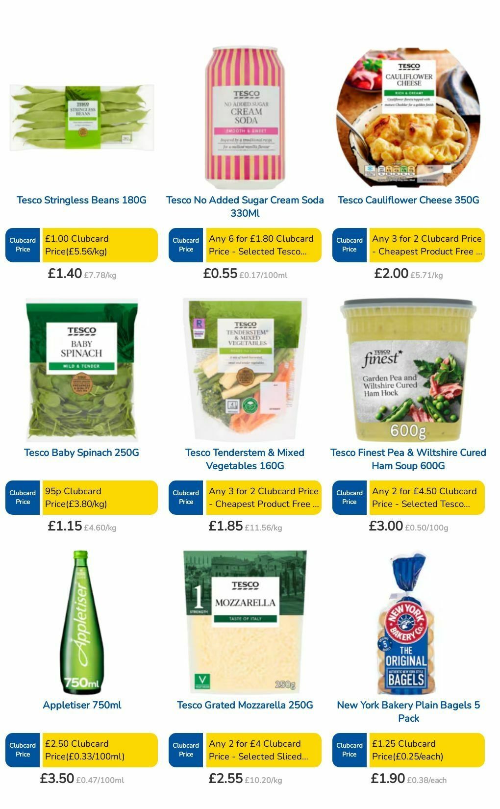 TESCO Offers from 29 August