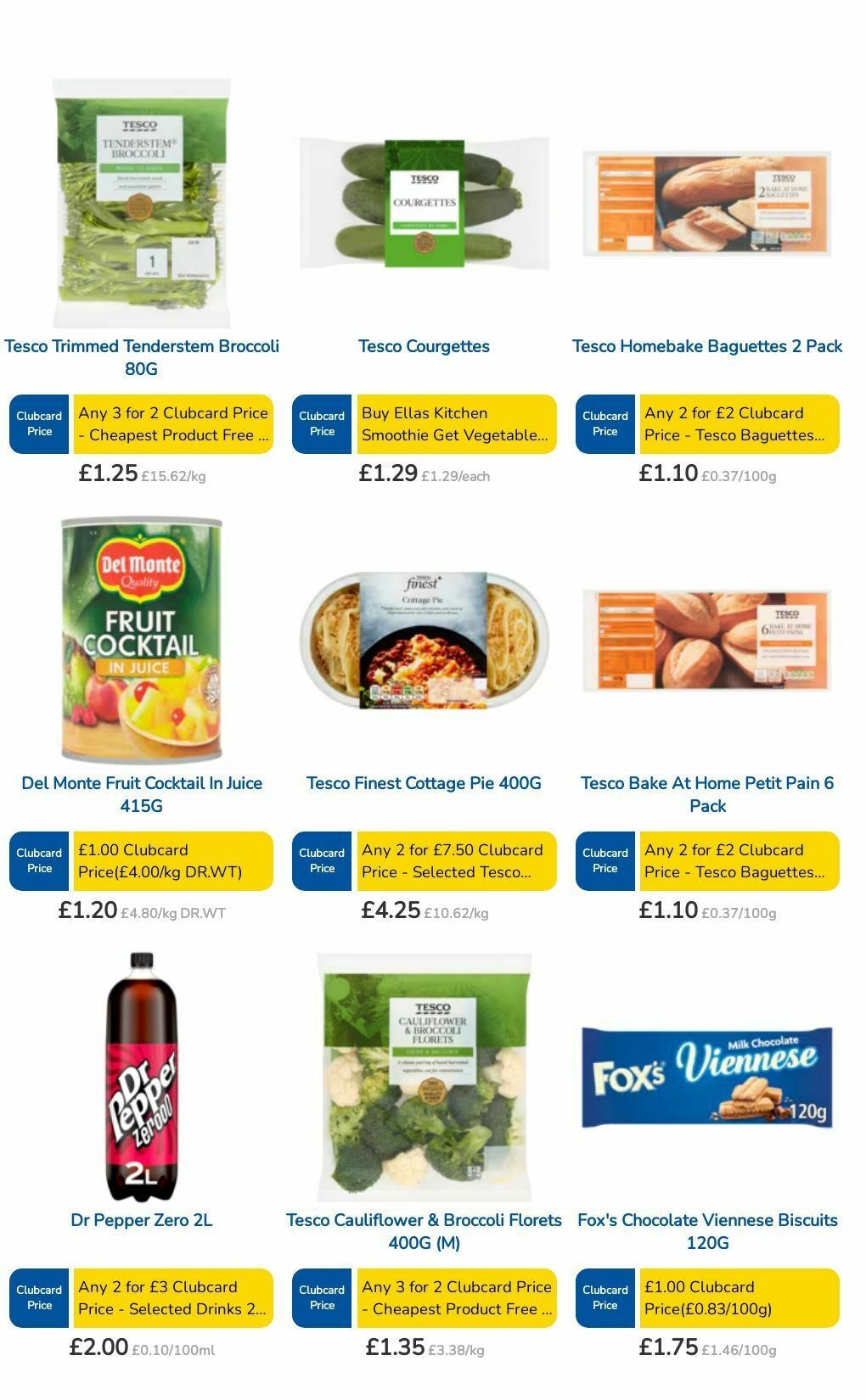 TESCO Offers from 29 August