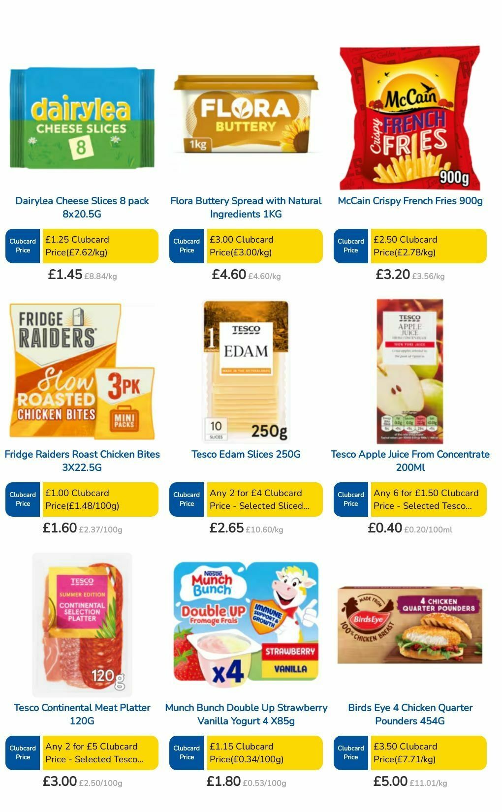 TESCO Offers from 29 August