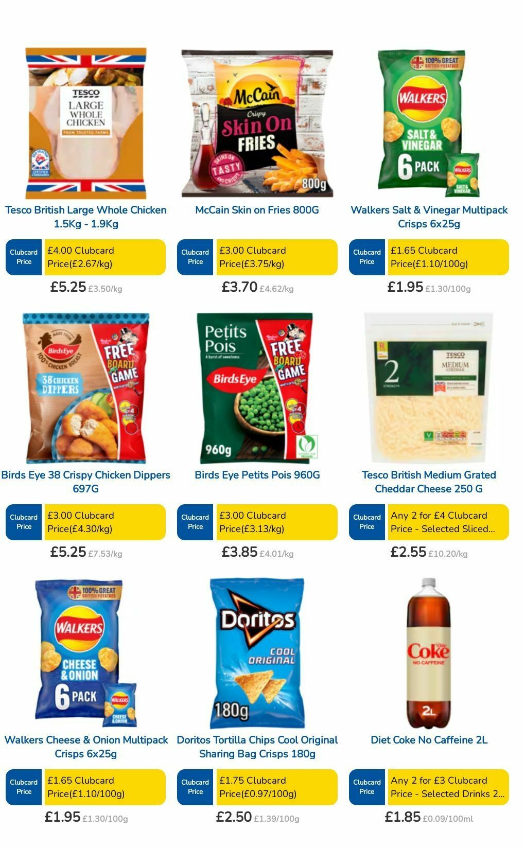 TESCO Offers from 29 August