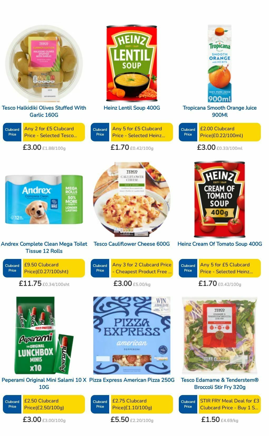 TESCO Offers from 29 August