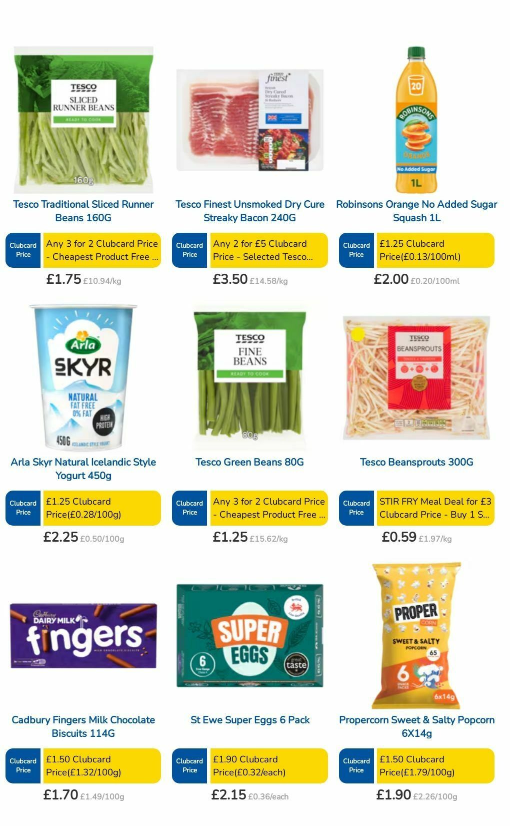 TESCO Offers from 29 August