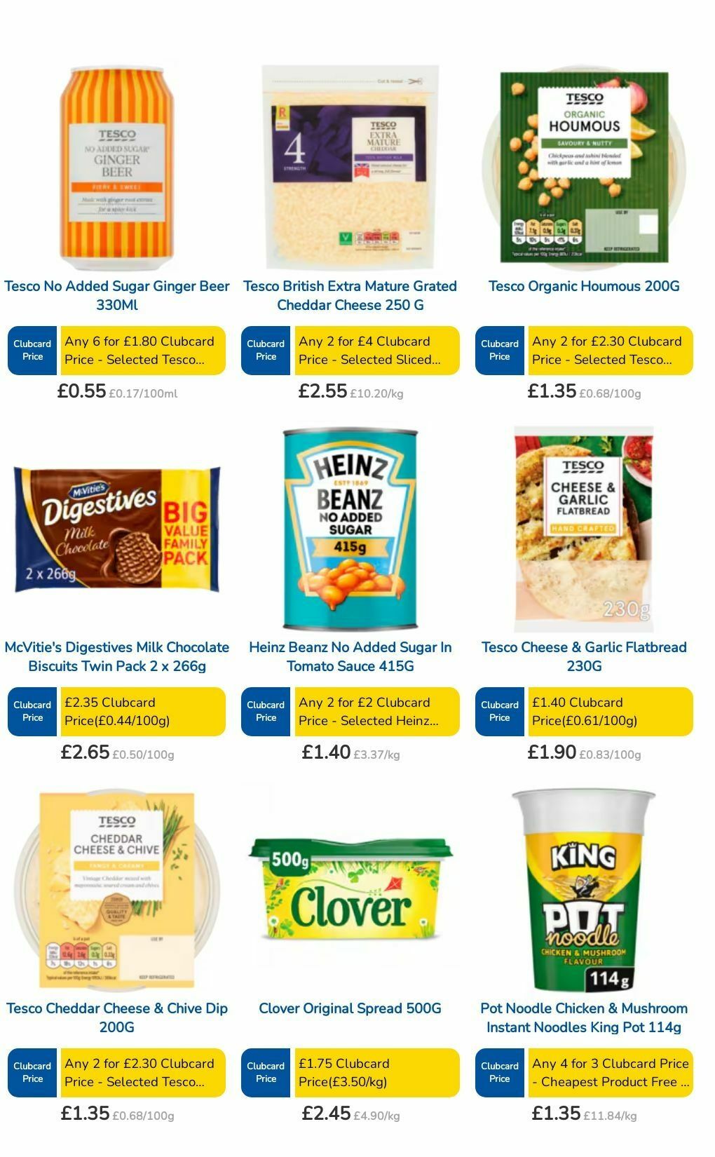 TESCO Offers from 29 August