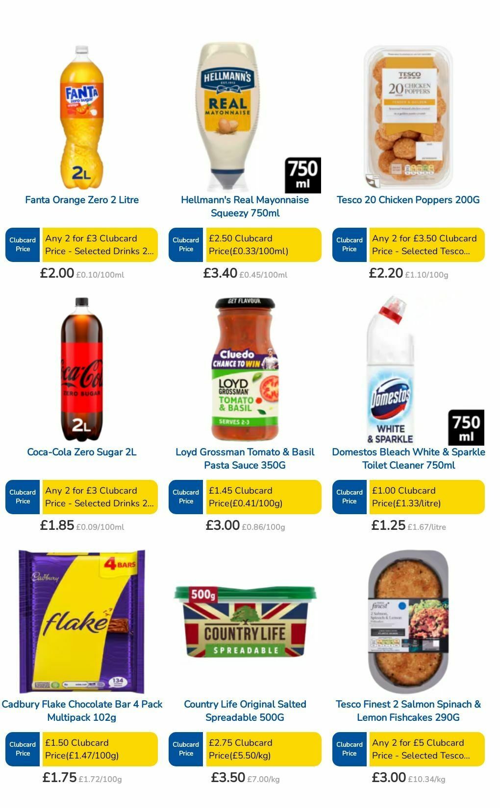 TESCO Offers from 29 August