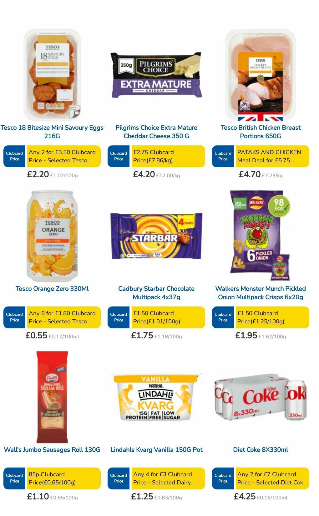 TESCO Offers from 29 August