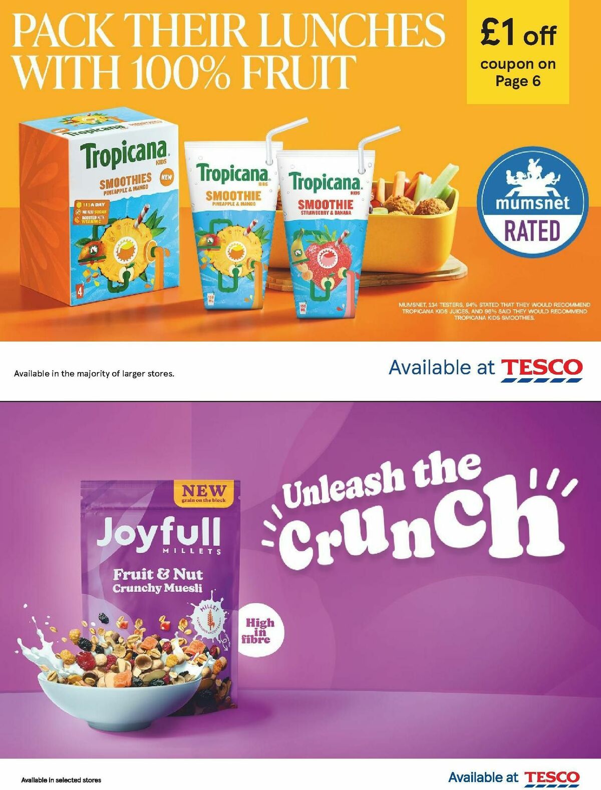 TESCO Magazine September Offers from 1 September