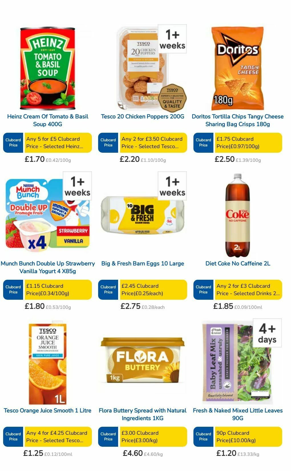 TESCO Offers from 5 September