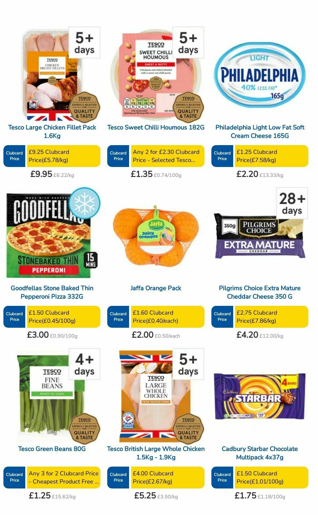 TESCO Offers from 5 September