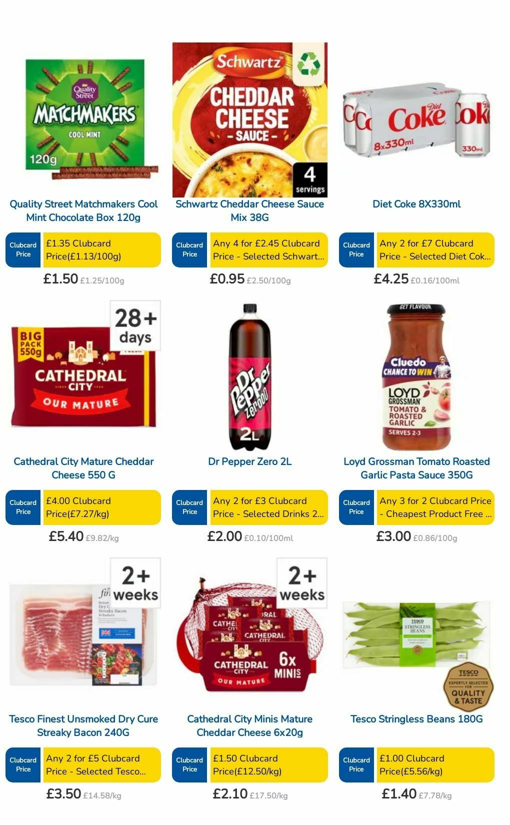 TESCO Offers from 5 September