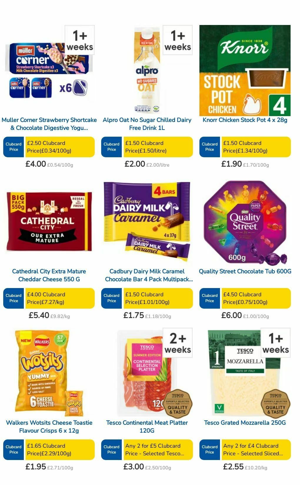 TESCO Offers from 5 September