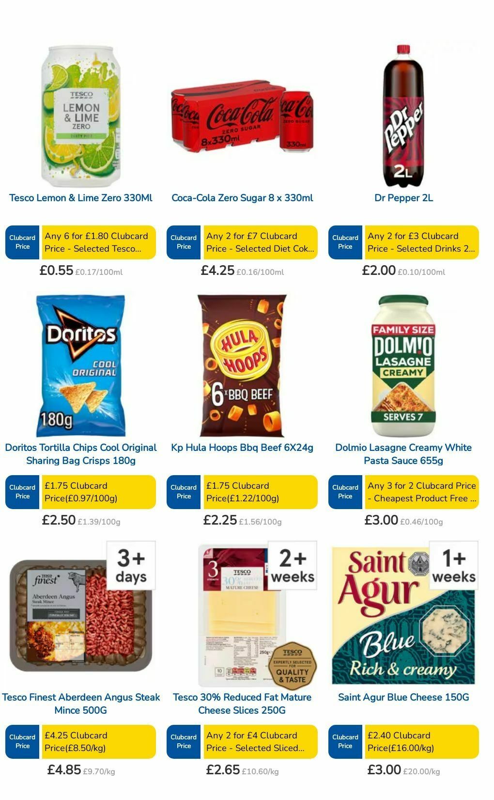 TESCO Offers from 5 September