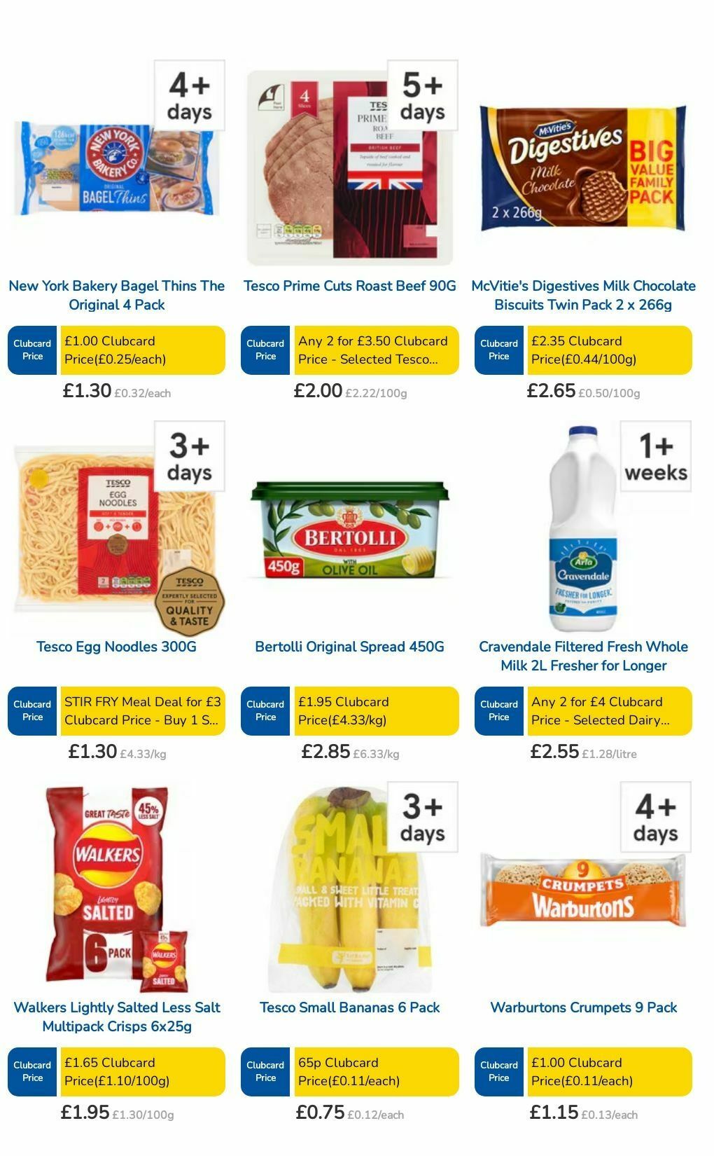 TESCO Offers from 5 September