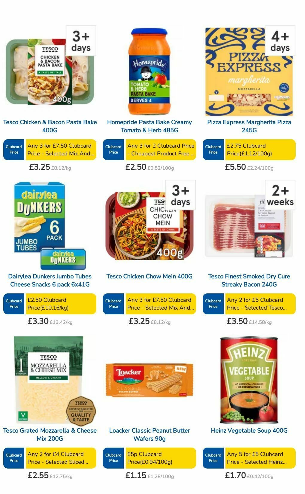 TESCO Offers from 5 September