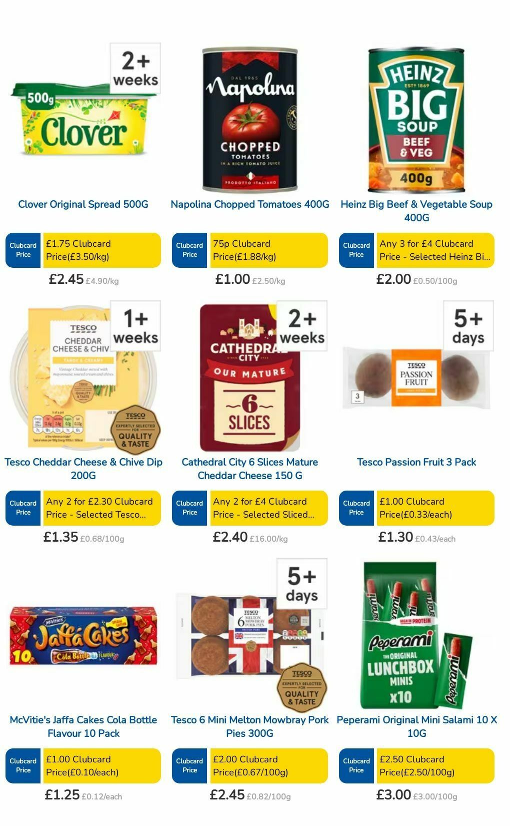 TESCO Offers from 5 September