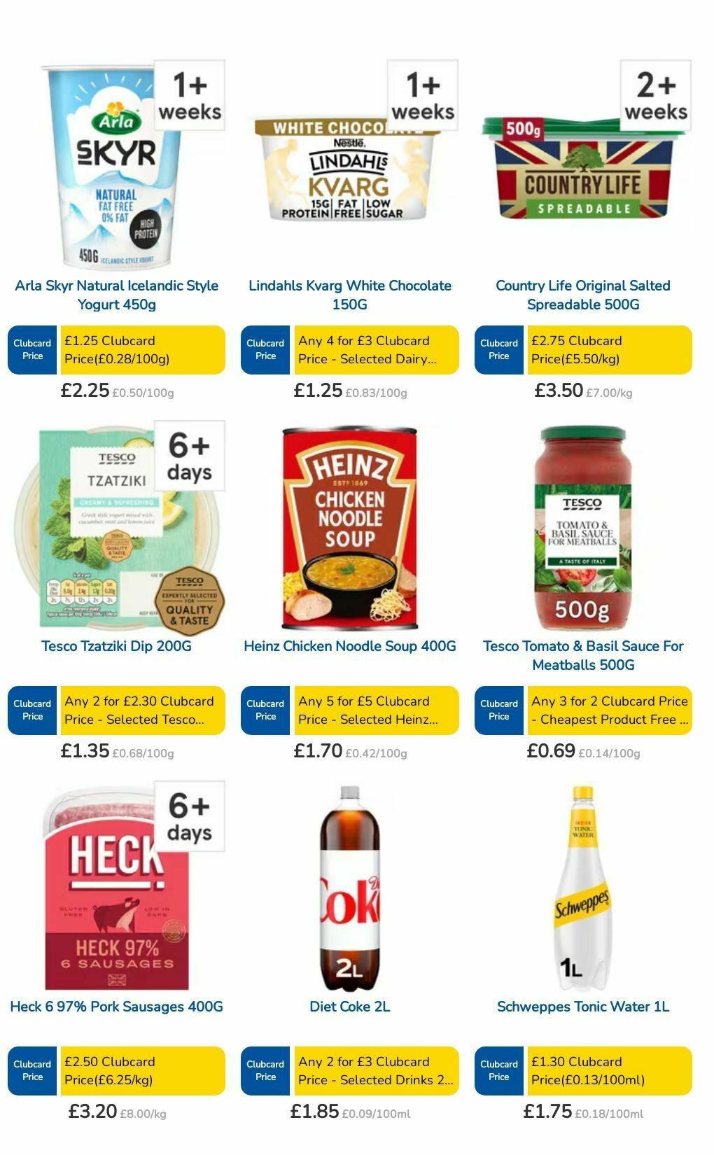 TESCO Offers from 5 September