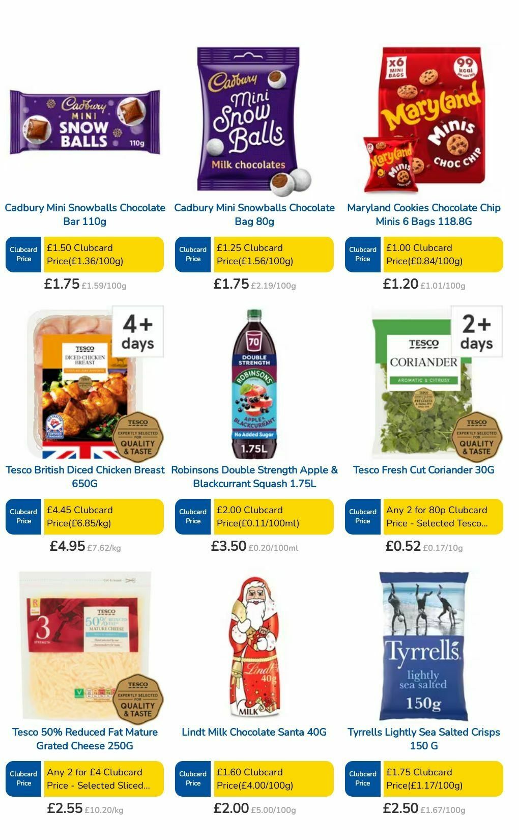 TESCO Offers from 12 September