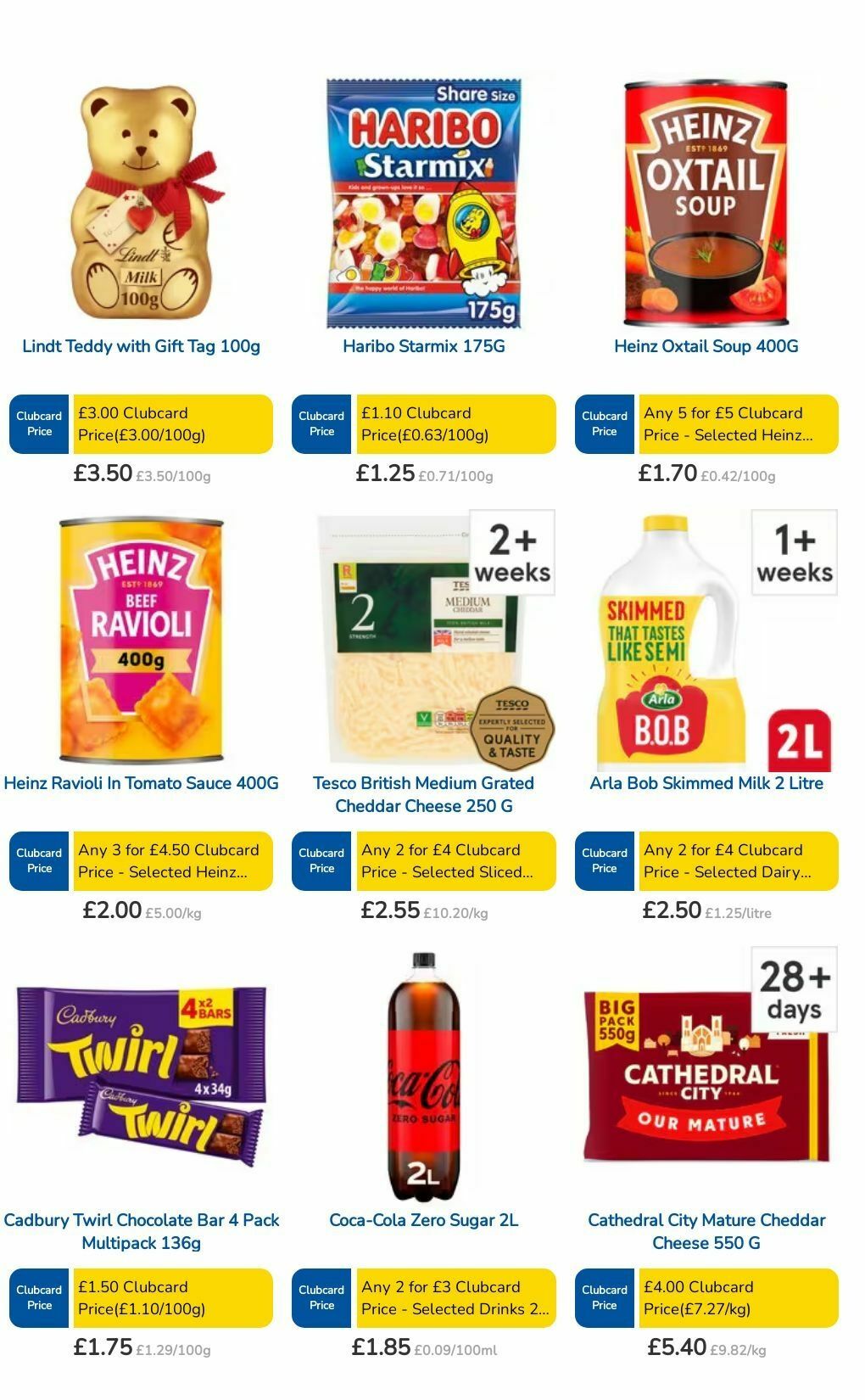 TESCO Offers from 12 September