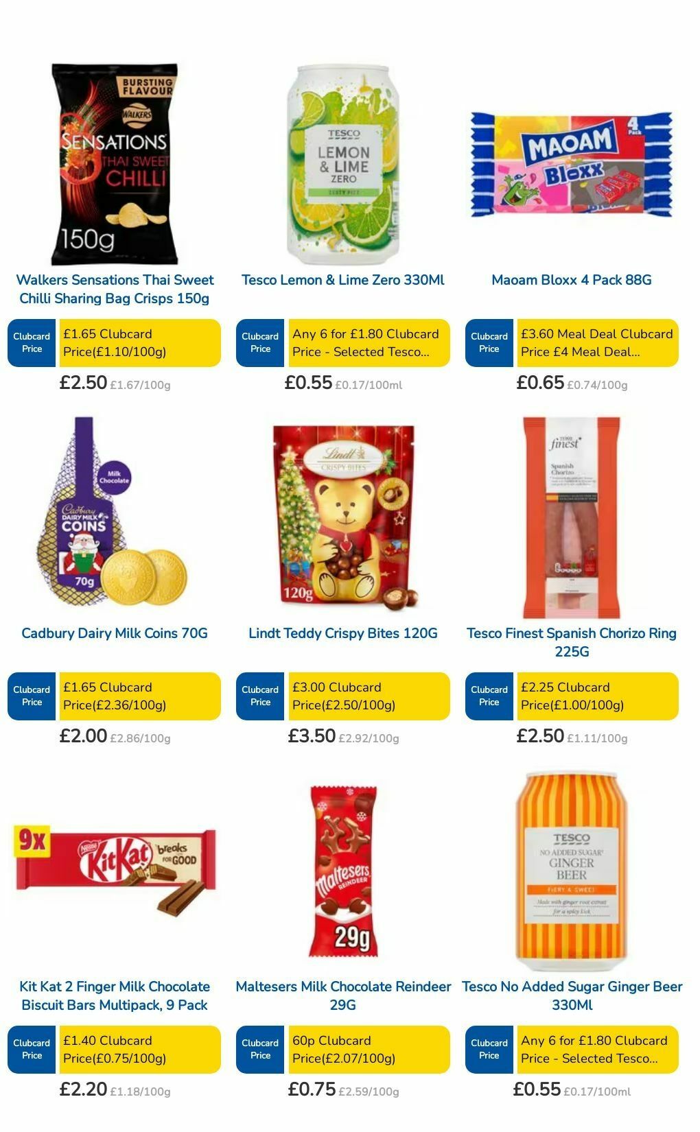 TESCO Offers from 12 September