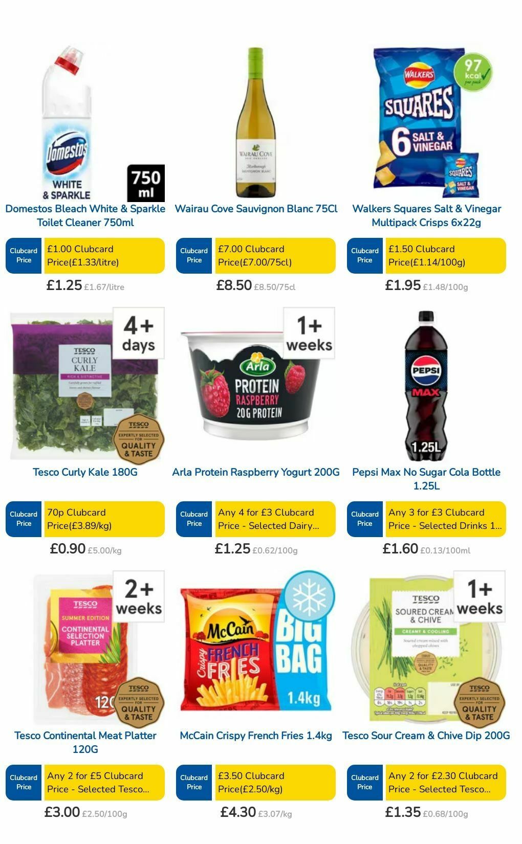 TESCO Offers from 12 September