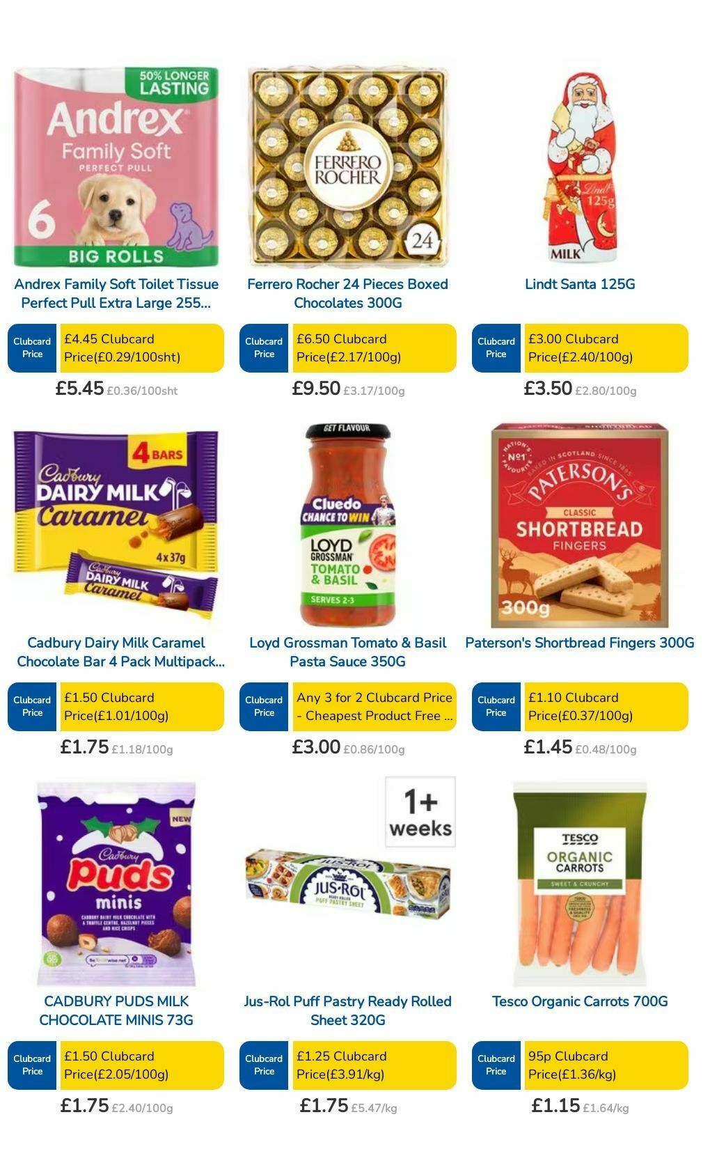 TESCO Offers from 12 September