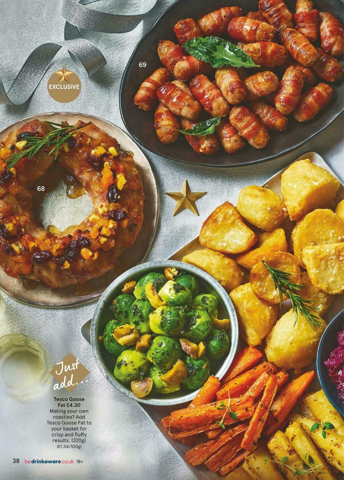 TESCO Festive Food To Order Offers from 1 October