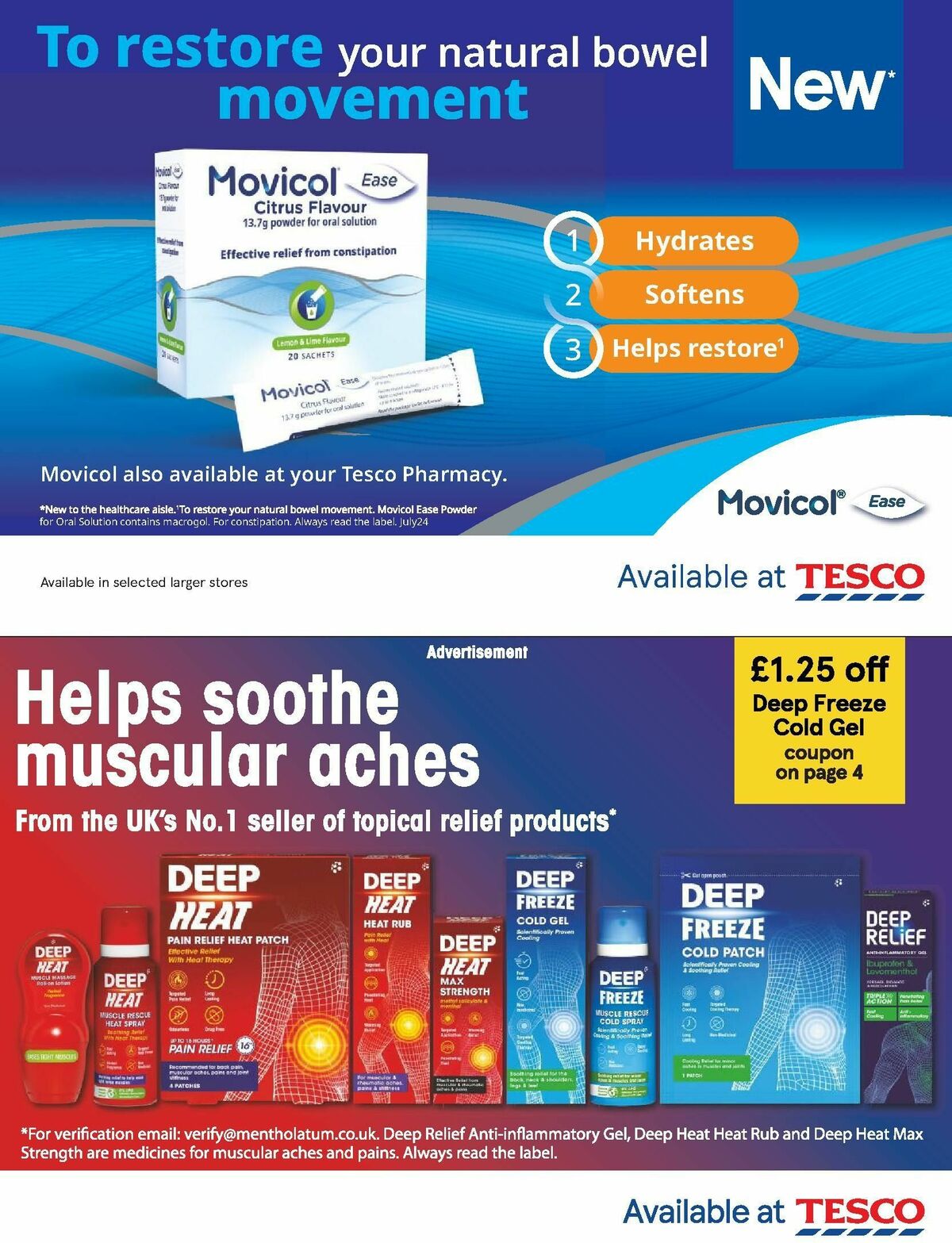 TESCO Magazine October Offers from 1 October