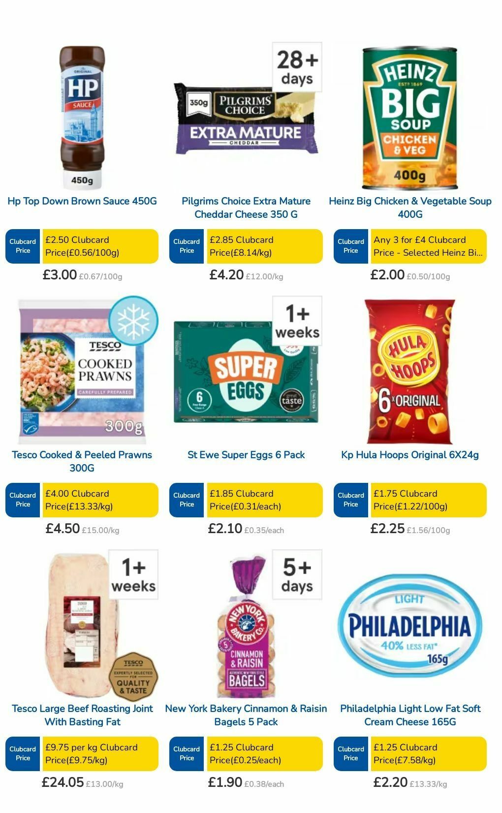 TESCO Offers from 10 October