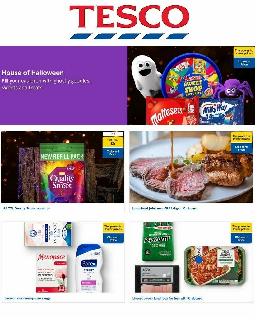 TESCO Offers from 17 October