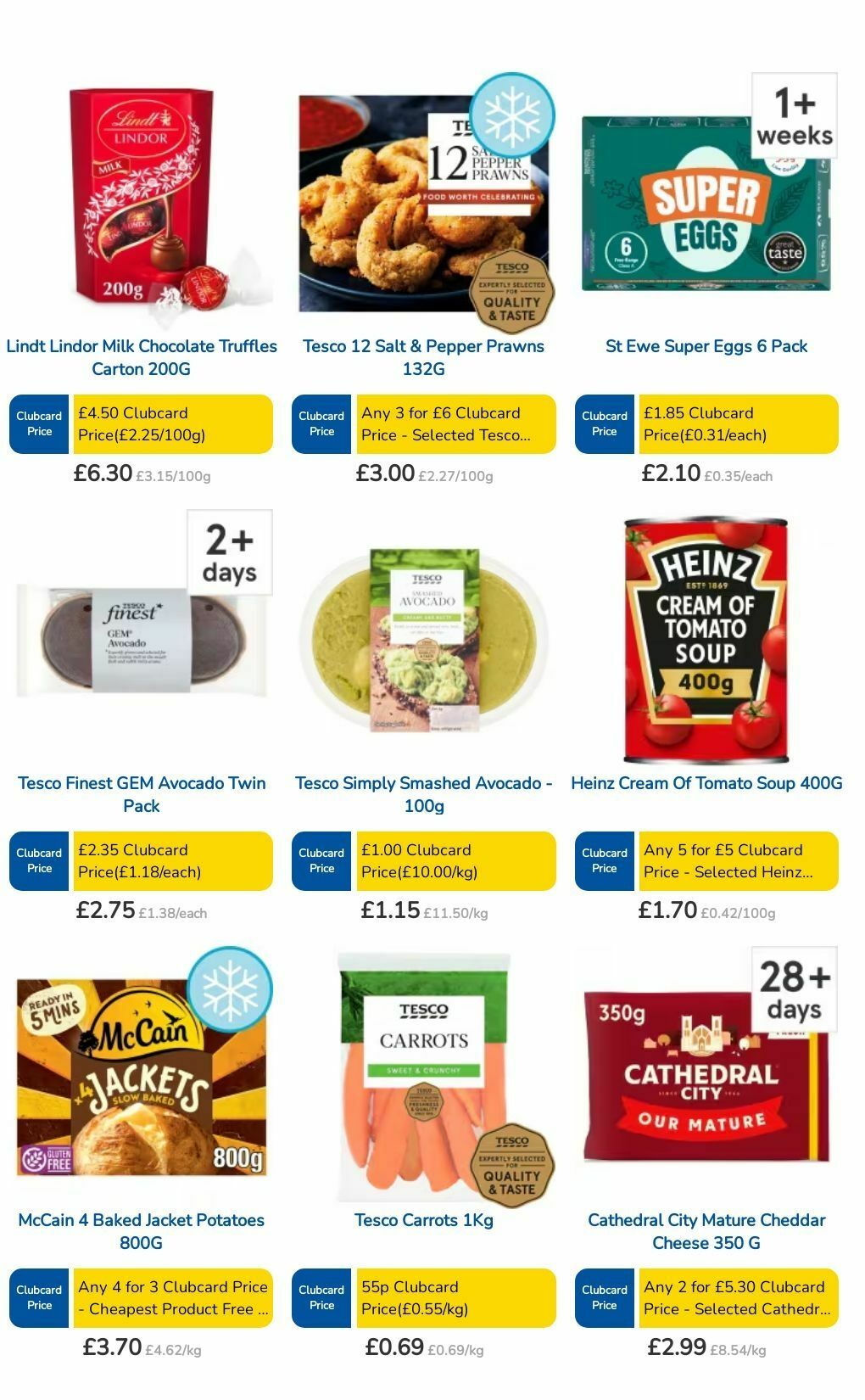 TESCO Offers from 17 October