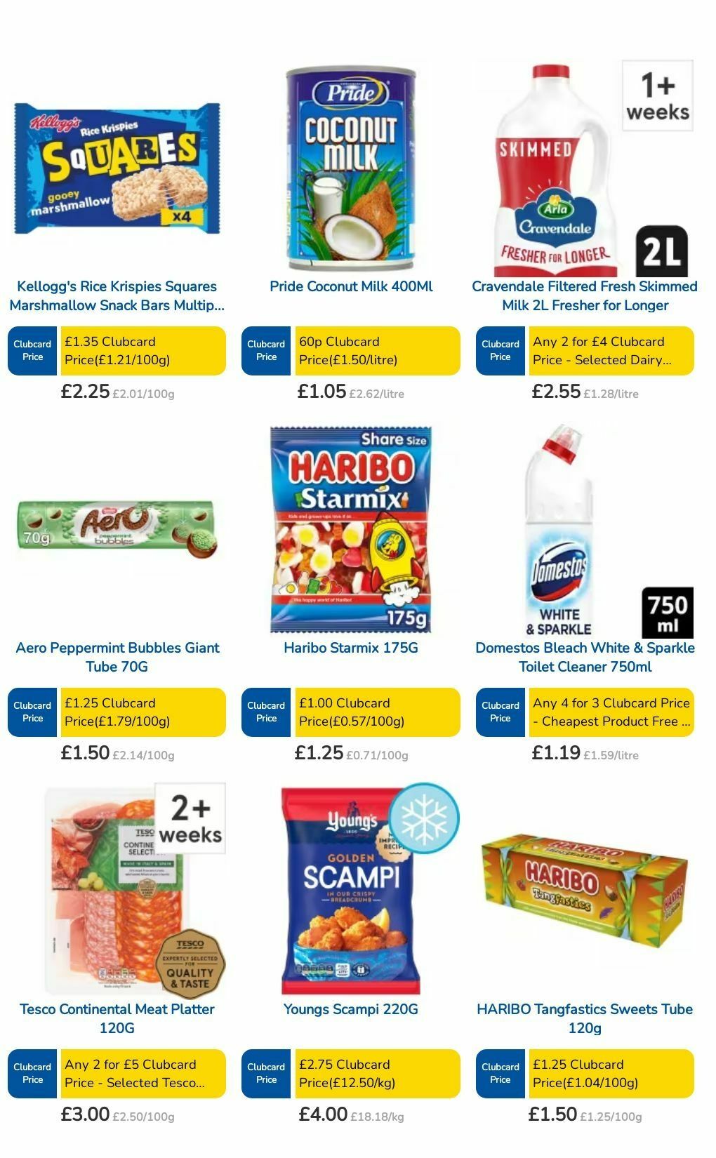 TESCO Offers from 17 October