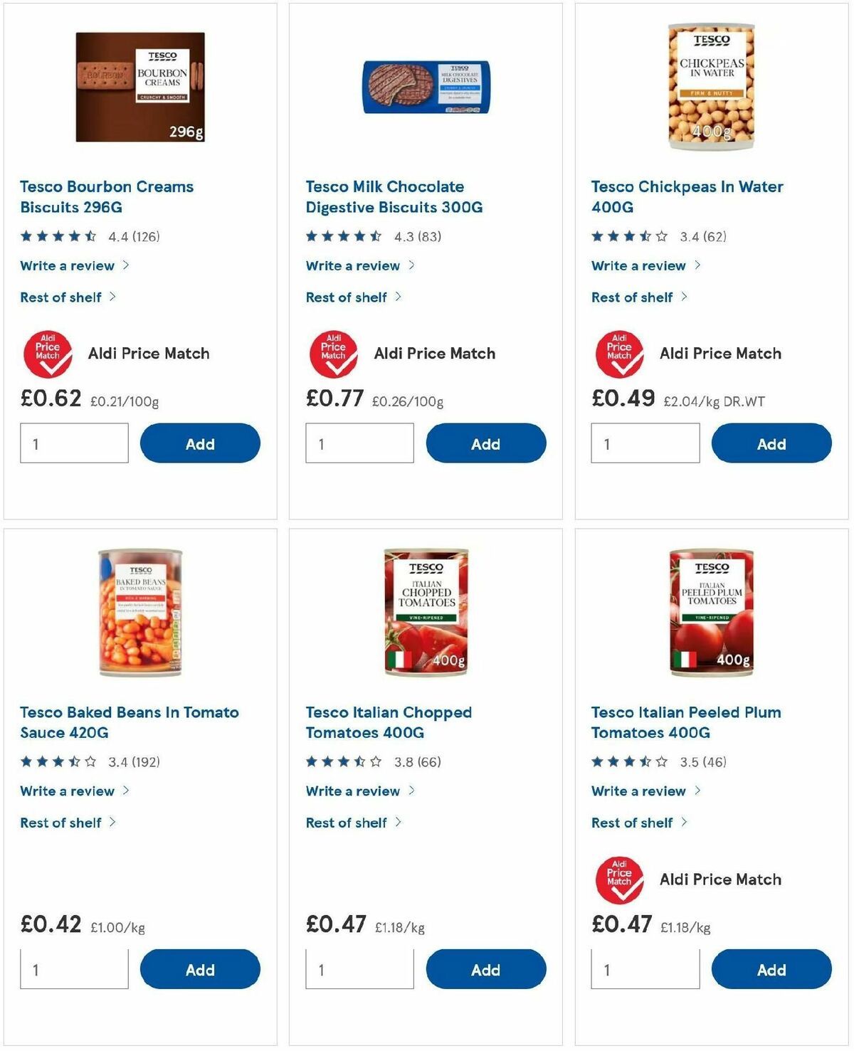 TESCO Offers from 24 October