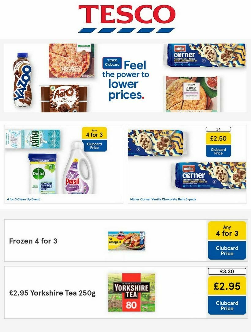 TESCO Offers from 31 October