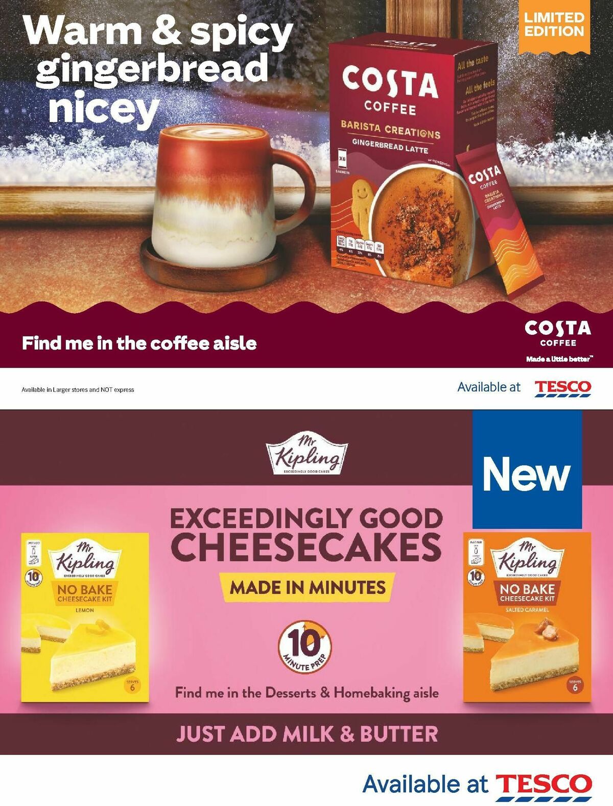 TESCO Magazine November Offers from 1 November