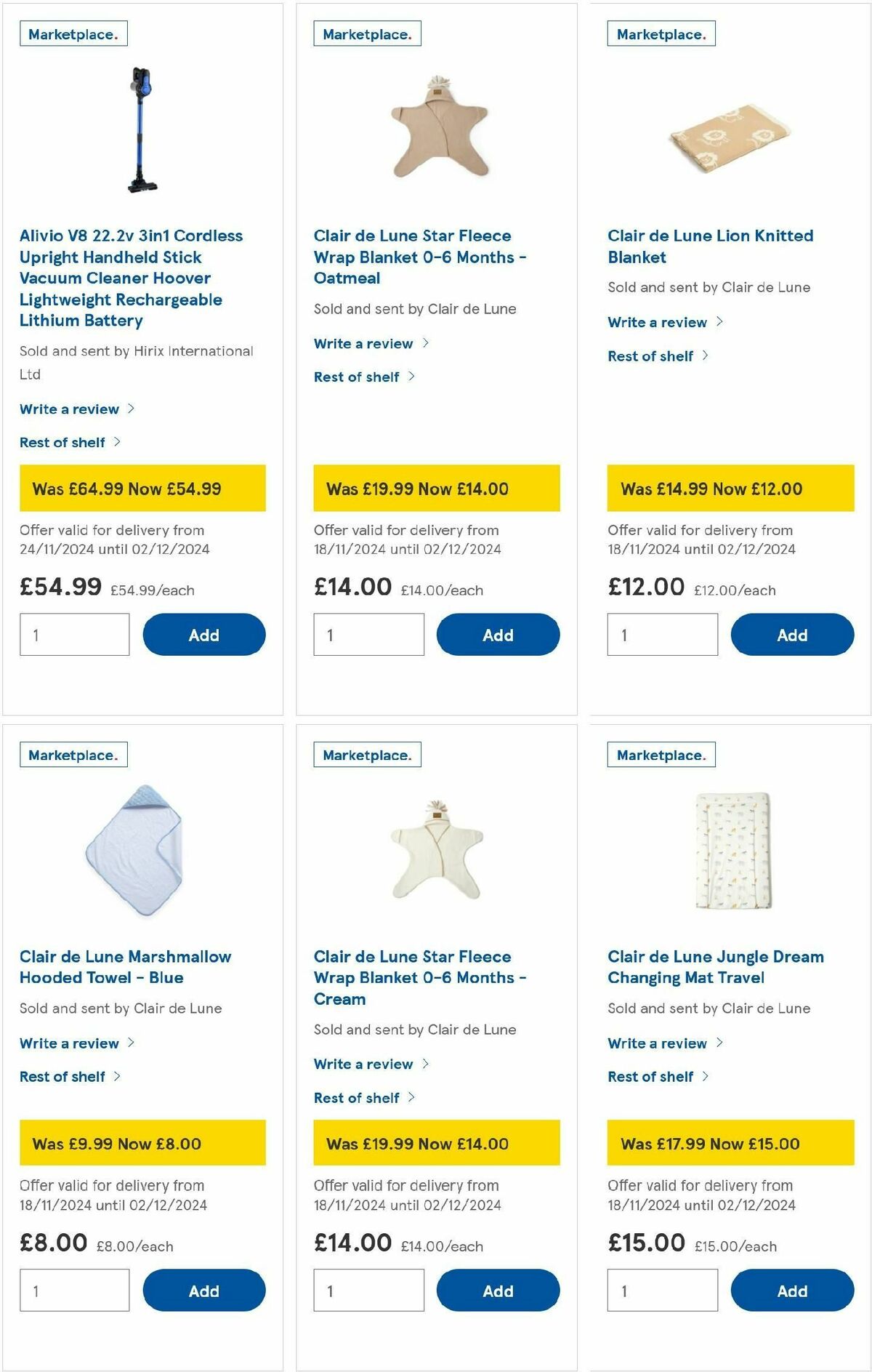 TESCO Offers from 28 November