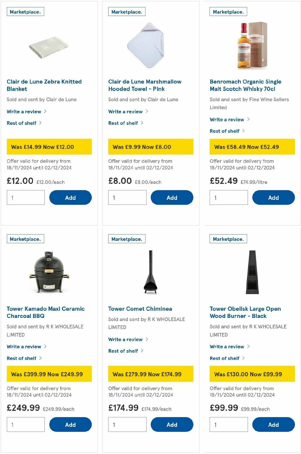 TESCO Offers from 28 November