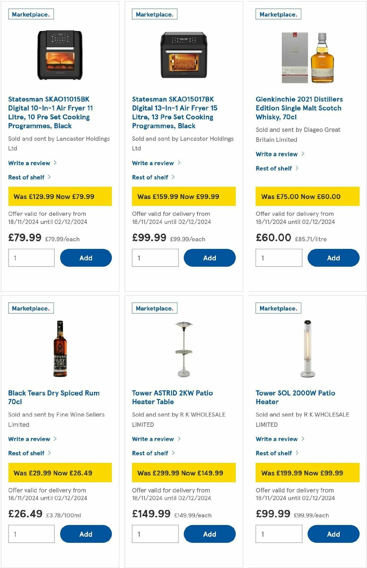 TESCO Offers from 28 November