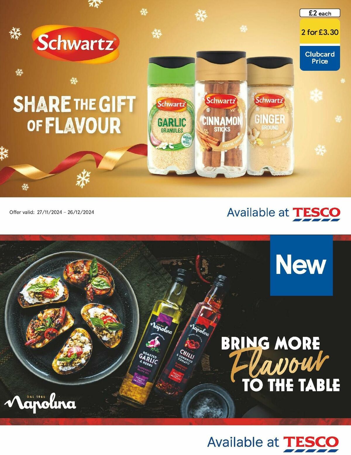 TESCO Magazine December Offers from 1 December