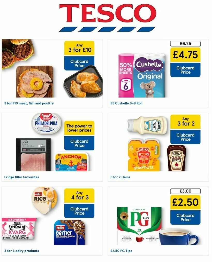 TESCO Offers from 1 January