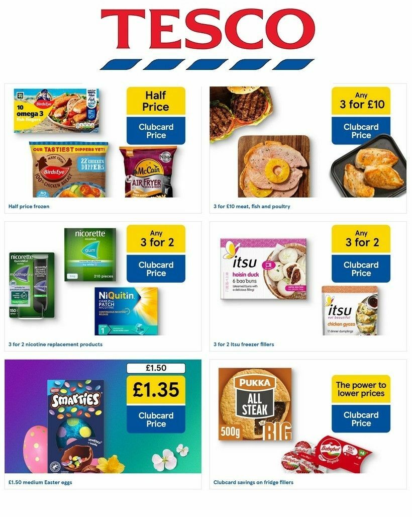 TESCO Offers from 9 January