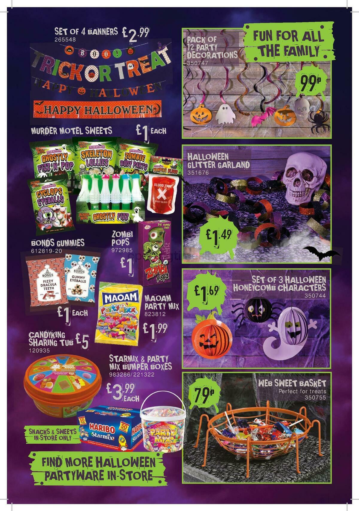 The Range Halloween Offers from 26 August