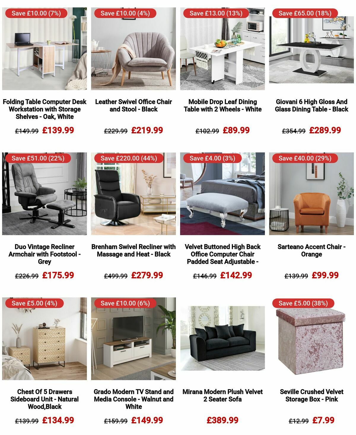 The Range Furniture Offers Offers from 20 April