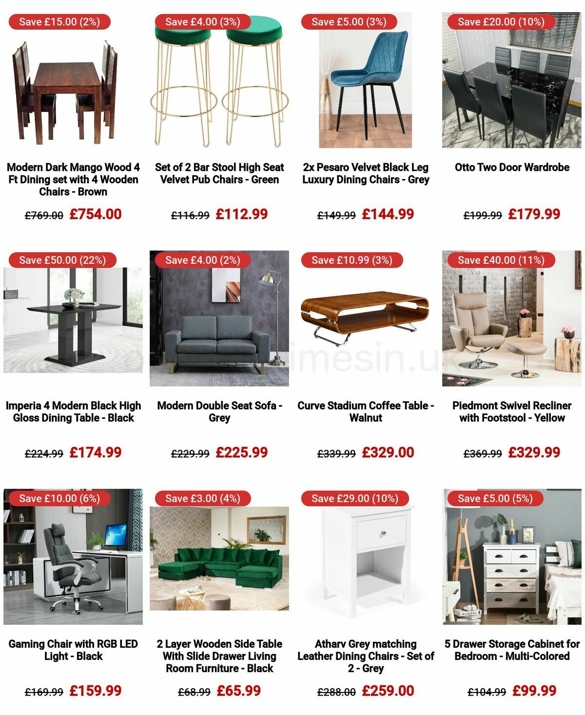 The Range Furniture Offers Offers from 20 April