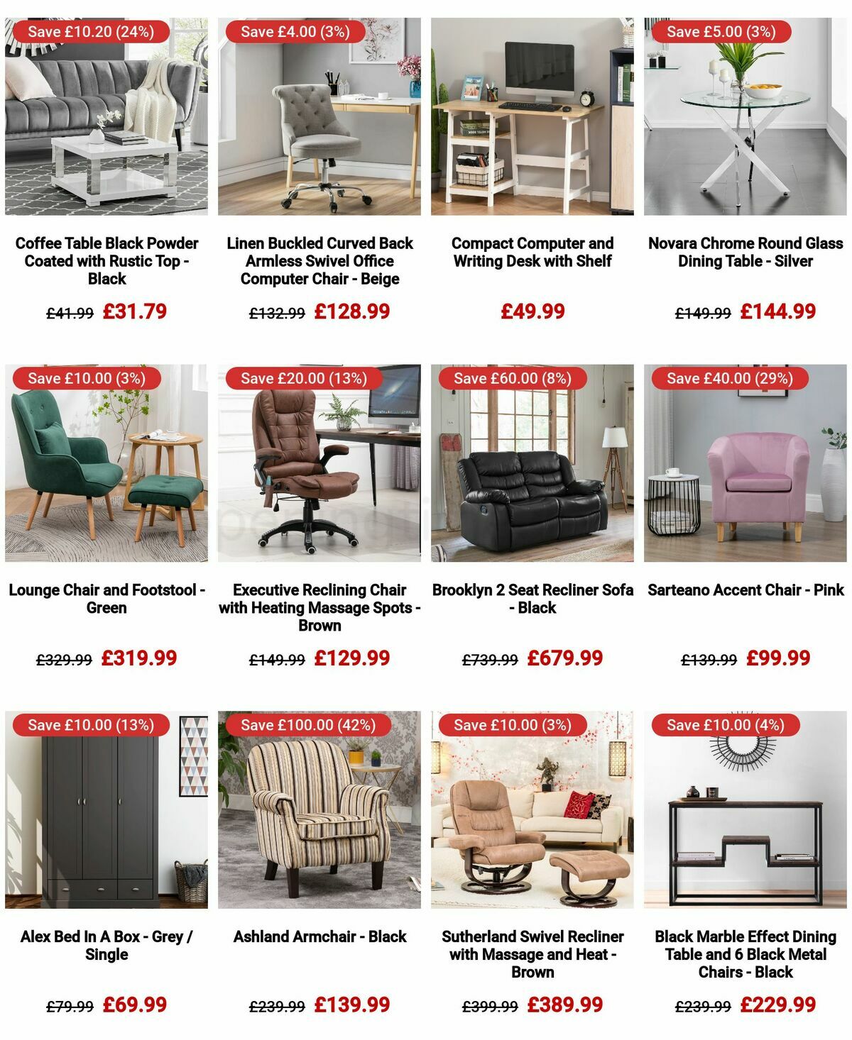 The Range Furniture Offers Offers from 20 April